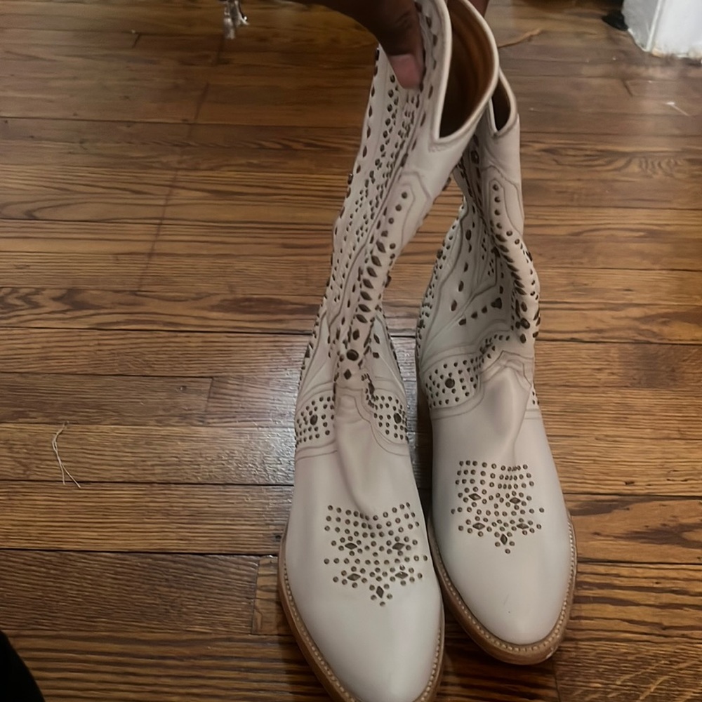 Frye embellished Cowboy boots